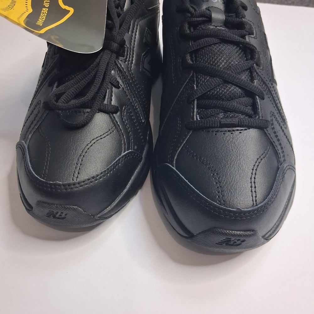 New Balance 608v5 Mens 7 Womens 8.5 Wide Black Slip Resistant Shoes WX608AB5 - Picture 8 of 12